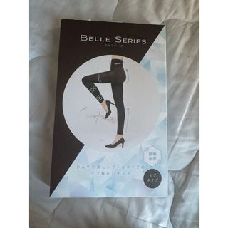 BELMISE - ベルミス スリムレギンス カラープラス トゥルーブラック L