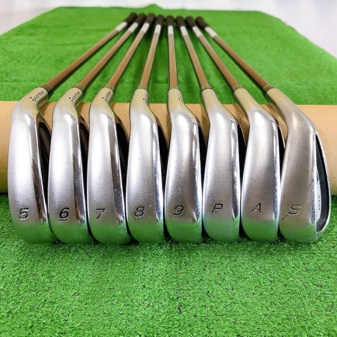 TaylorMade - チ85☆テーラーメイド R9 MAX 8本アイアンセット S 純正
