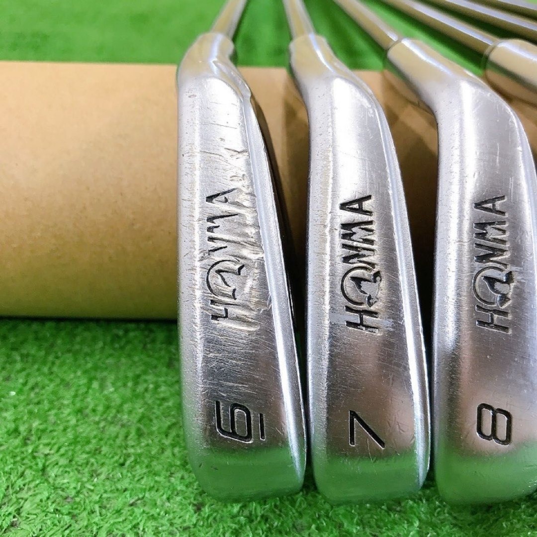 本間ゴルフ - チ883Sホンマ BERES MG703 6本アイアンセット GOLD の