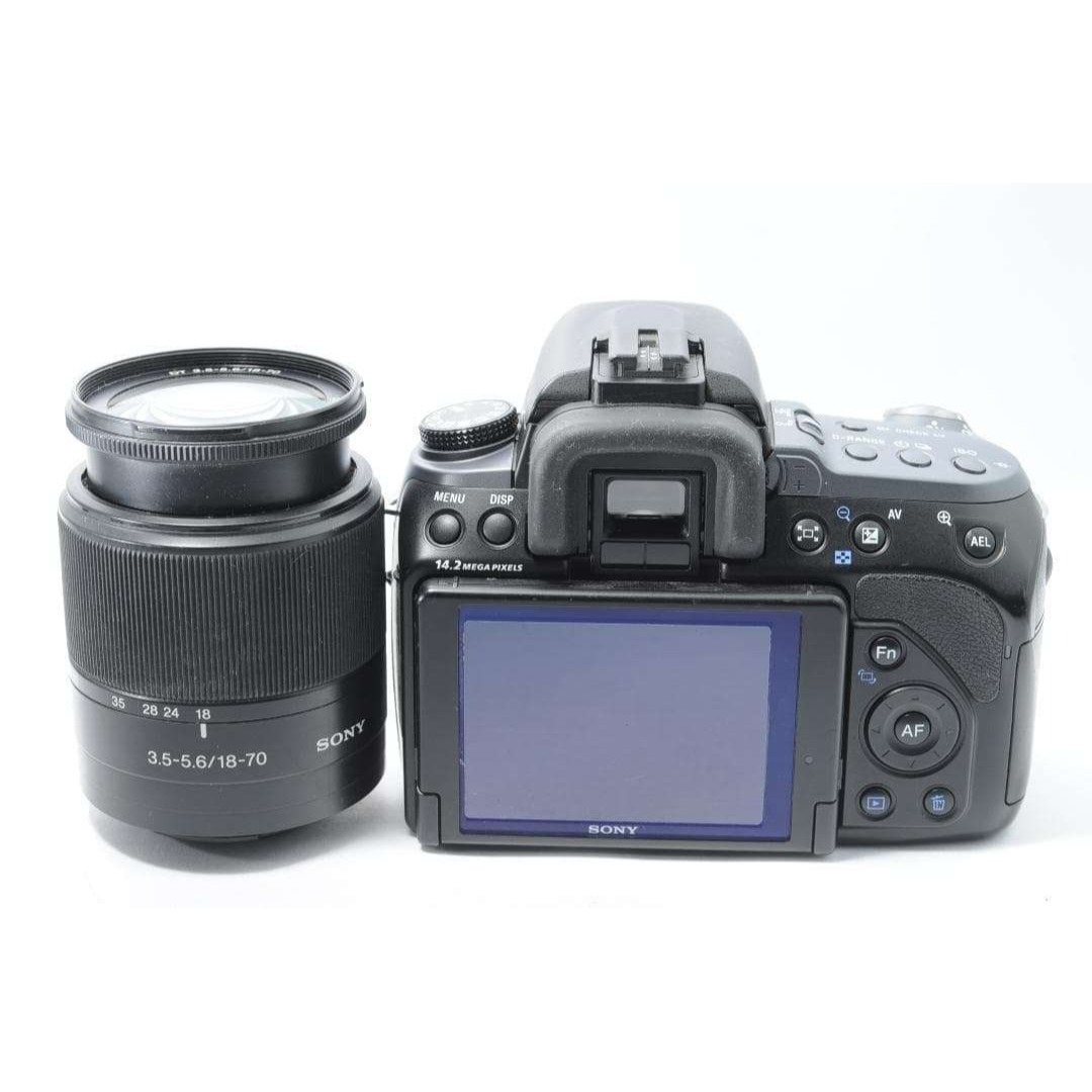 家族写真を綺麗に残せる❤️SONY α550✨スマホ転送 届いてすぐに使える