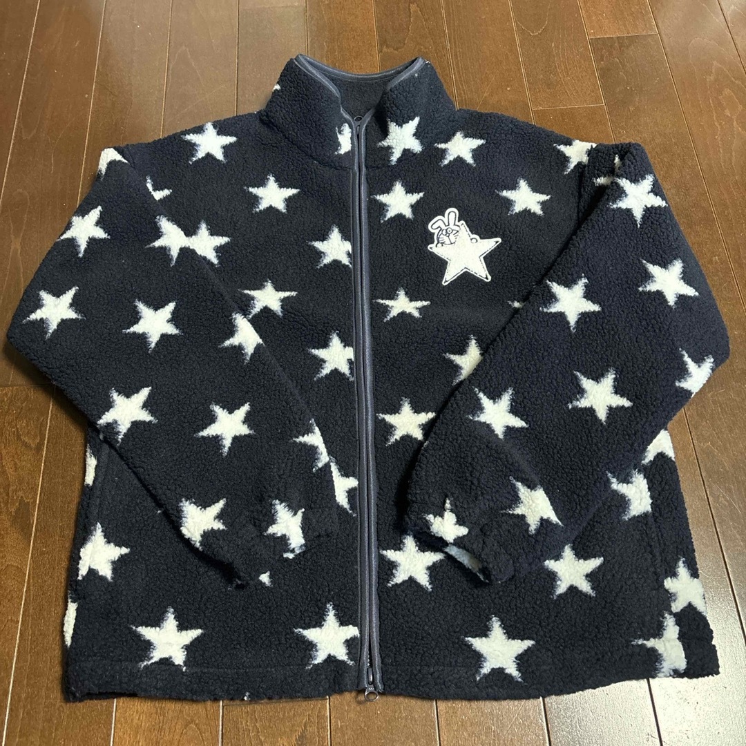 JACK BUNNY!! - ジャックバニー ドラえもん星柄先染めボアジャケット