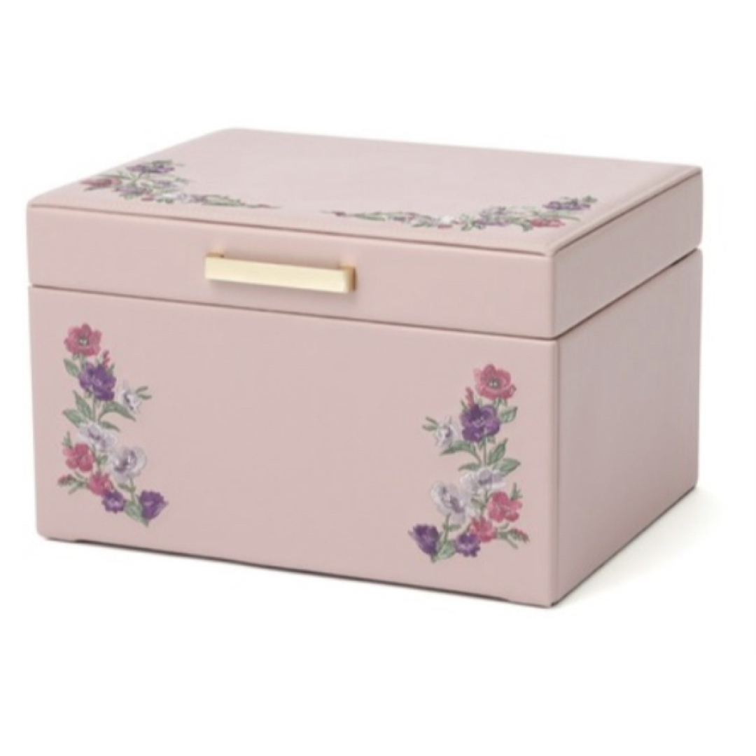 Francfranc - フランフラン ジュエリーボックス 刺繍 Lサイズの通販 by