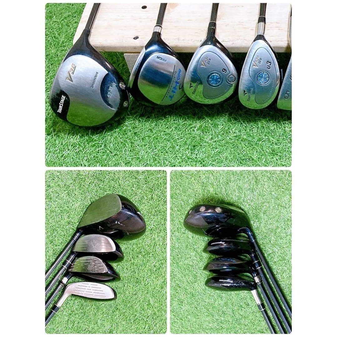 H15 ツアーステージ 初心者オススメ ゴルフ クラブセット メンズ 13本