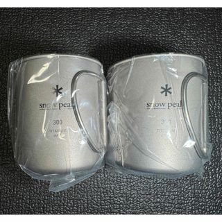 Snow Peak - 新品 スノーピーク 限定デザイン チタンマグ 3種セット の