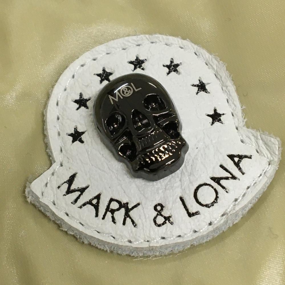 MARK&LONA - マークアンドロナ ダウンジャケット ベージュ 裏スカル