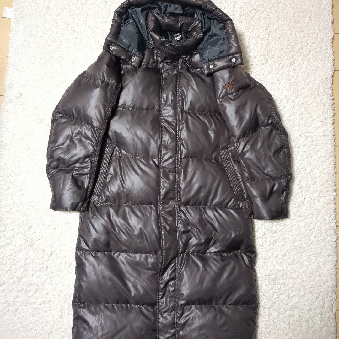 DESCENTE - 美品 デサント スーパーロング ダウンコート ベンチコート