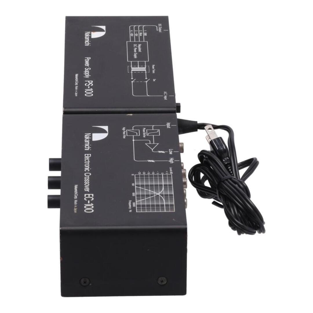 Nakamichi ナカミチ/チャンネルデバイダー+パワーサプライ/EC-100/PS