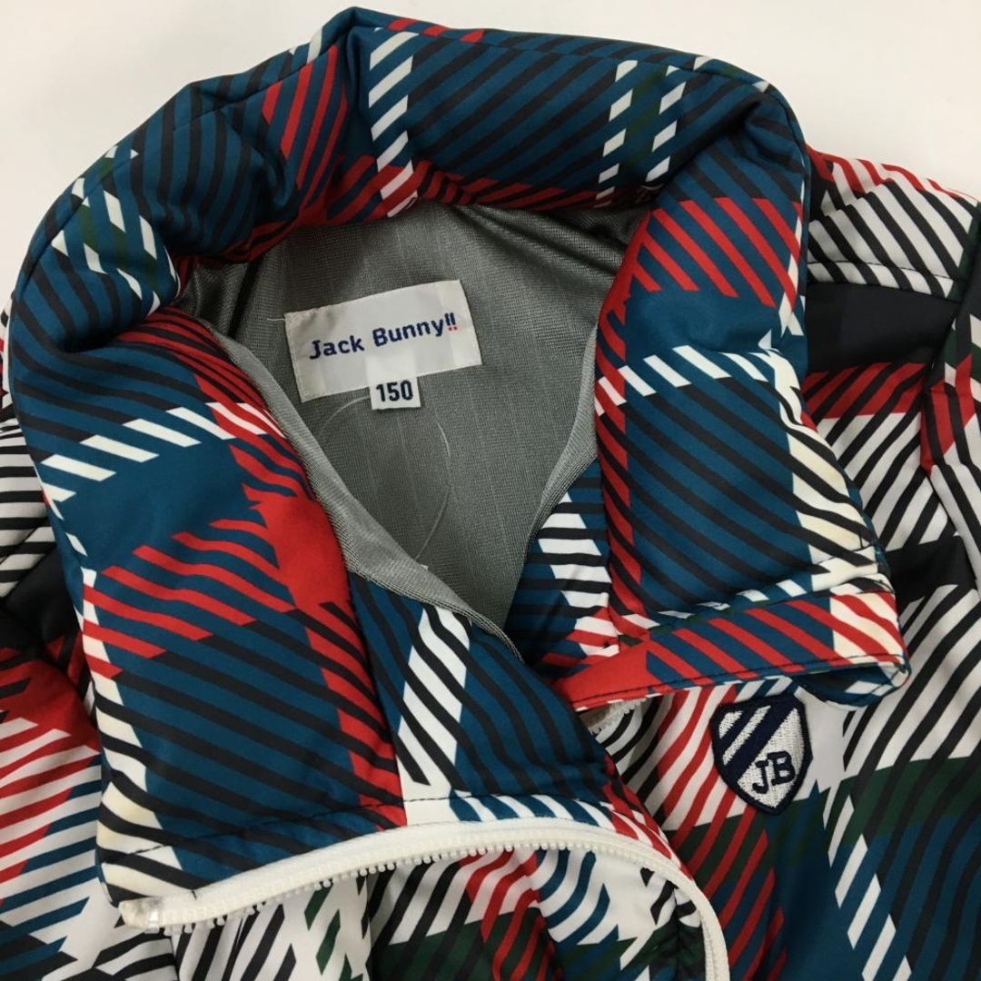 JACK BUNNY!! - ジャックバニー 中綿ジャケット 白×レッド チェック