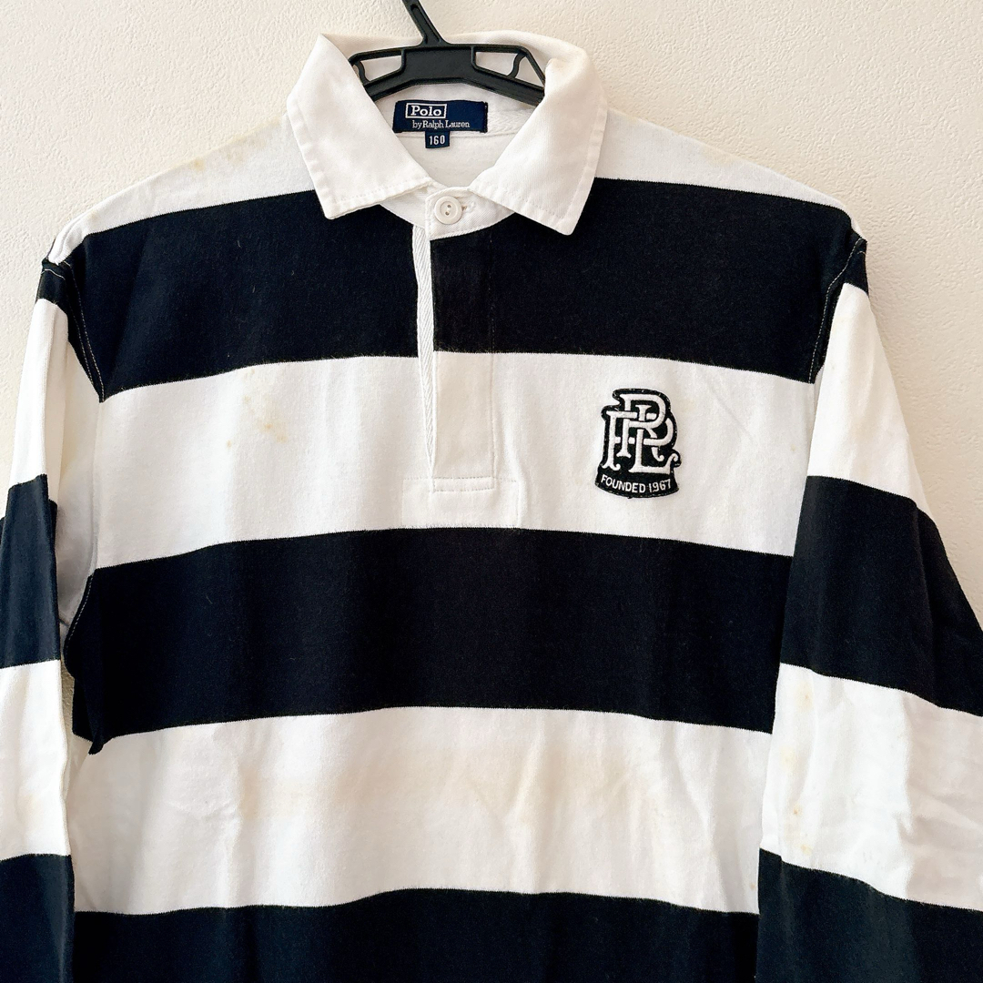 POLO RALPH LAUREN - 【POLO】ラルフローレン ボーダー 長袖 ラガー