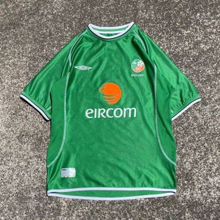 UMBRO - 00's UMBRO アイルランド代表 2002オフィシャル 古着 ゲーム