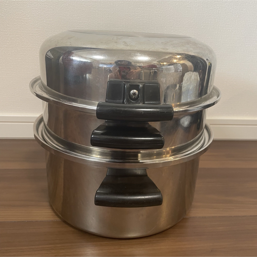 Amway - アムウェイ Amway クイーンクックウェア 鍋 フライパン 蒸し器
