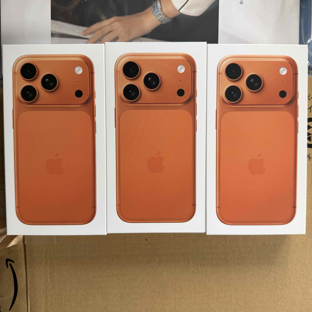 iPhone - iPhone17 Pro 256GB新品未開封コズミックオレンジ 3台の通販