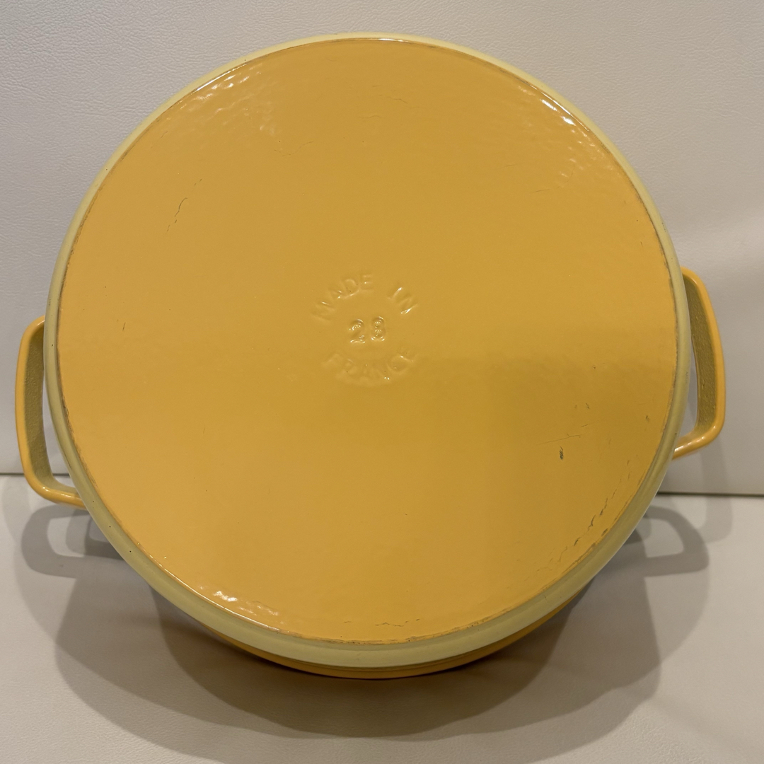 STAUB - ストウブ 28cm レモンの通販 by サギー｜ストウブならラクマ