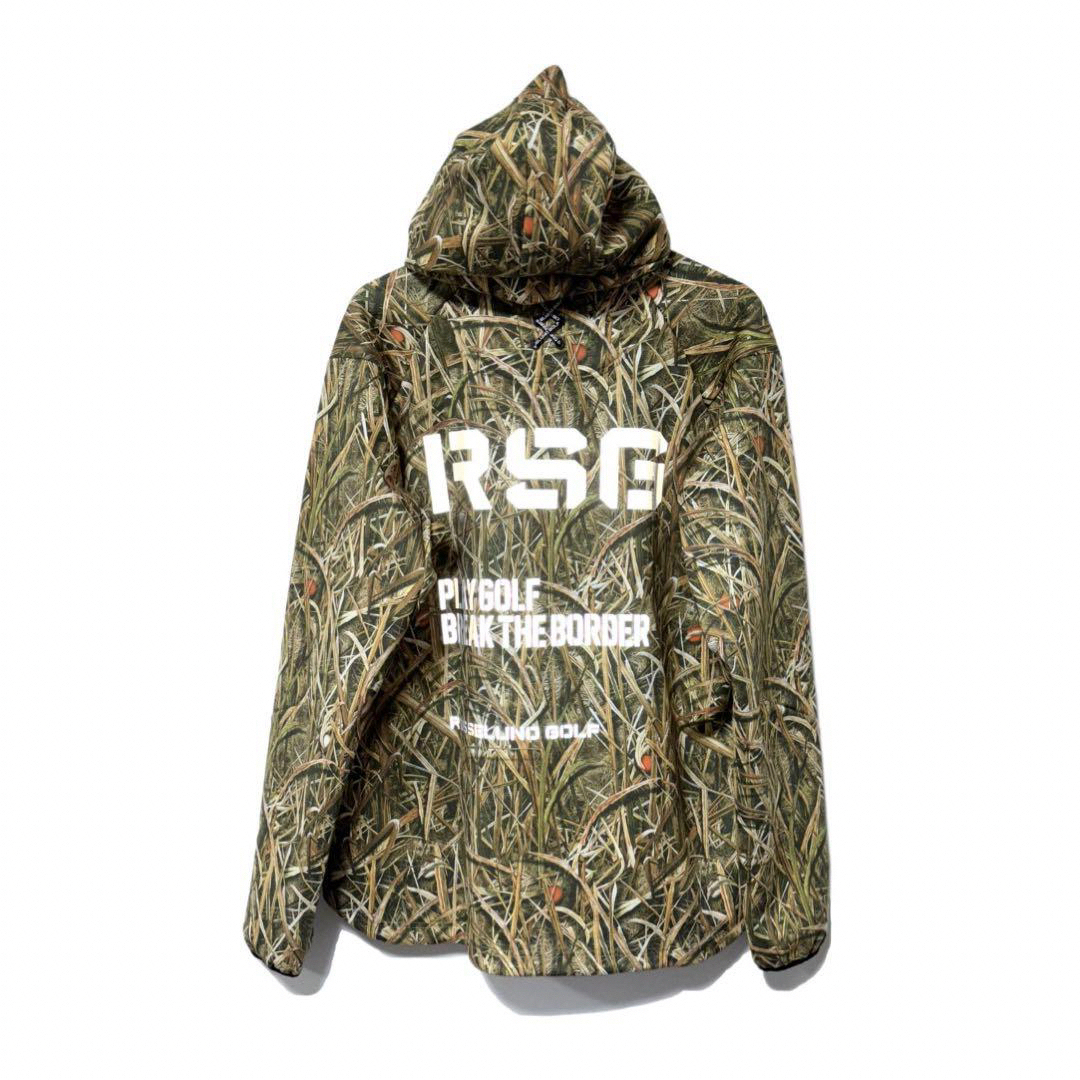 新品 ラッセルノ ゴルフ パターン リフレクター ライト フーディー