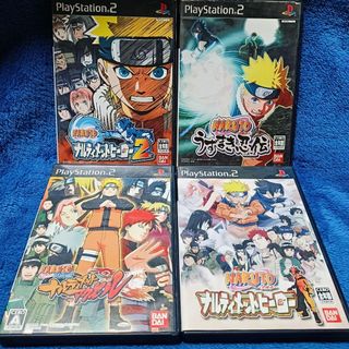 PlayStation2 - NARUTO PS2ソフト ナルト うずまき忍伝他4本セットs25