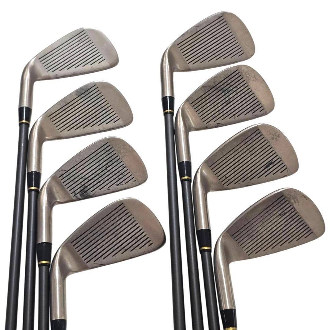 DUNLOP - DUNLOP ダンロップ DG-78 アイアン8本＋ウッド2本 カーボン R