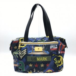 未使用級✨MARK&LONA トートバッグ 2way 迷彩 スカル ネイビー 【公式