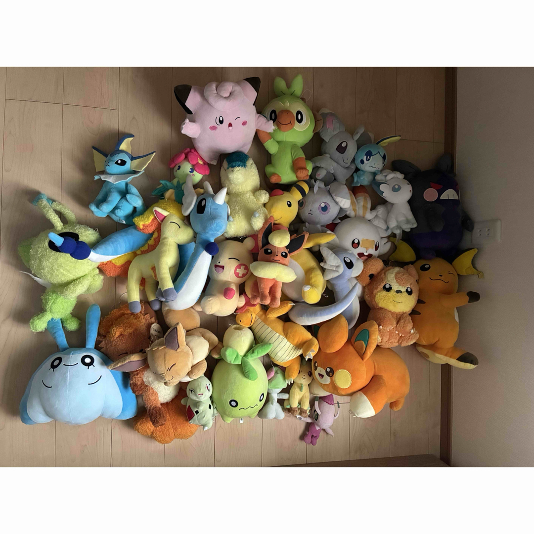 30個 ポケットモンスター ポケモンセンター プライズ ぬいぐるみ