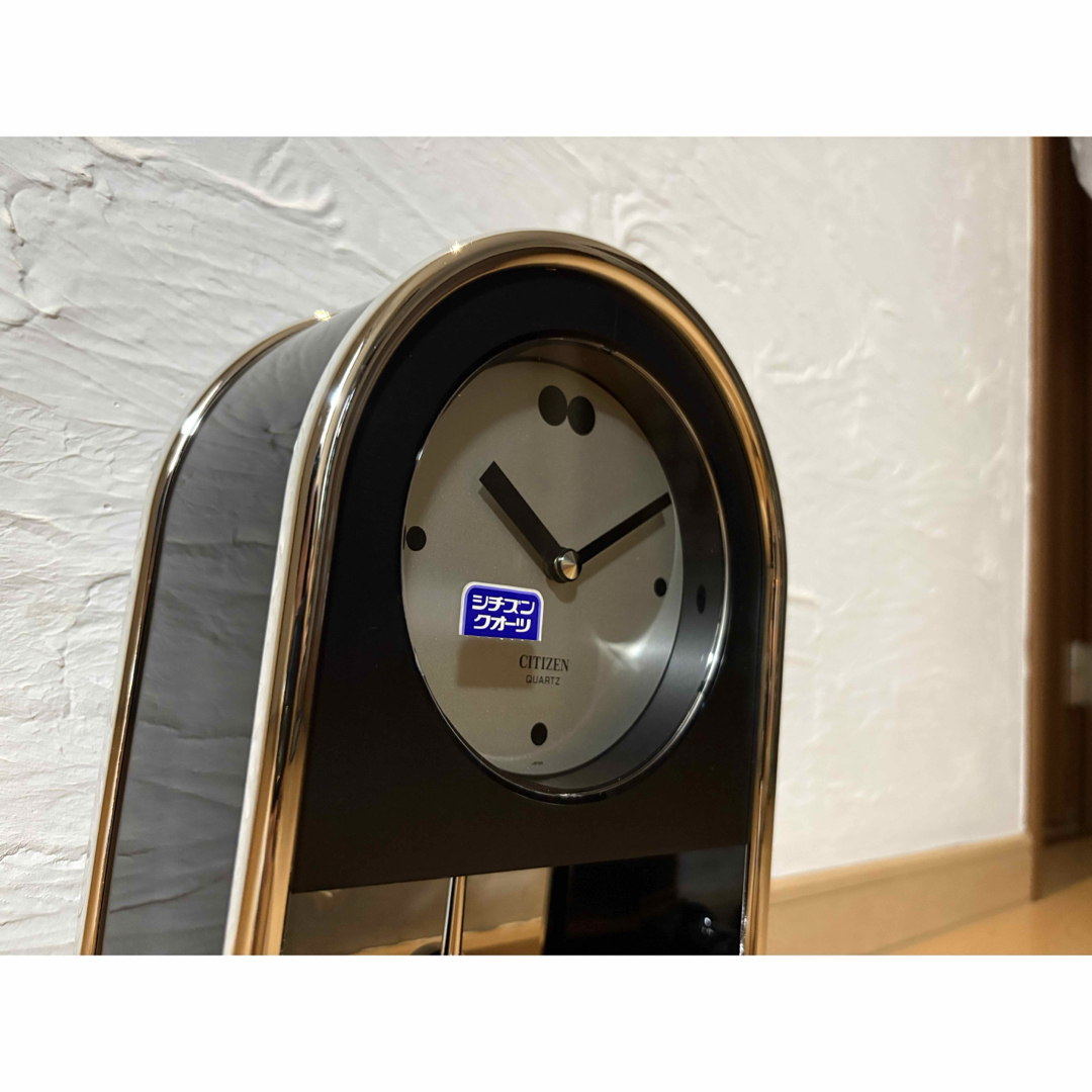 未使用 80's シチズン ブラックスキー4RG842 置き時計の通販 by まるは