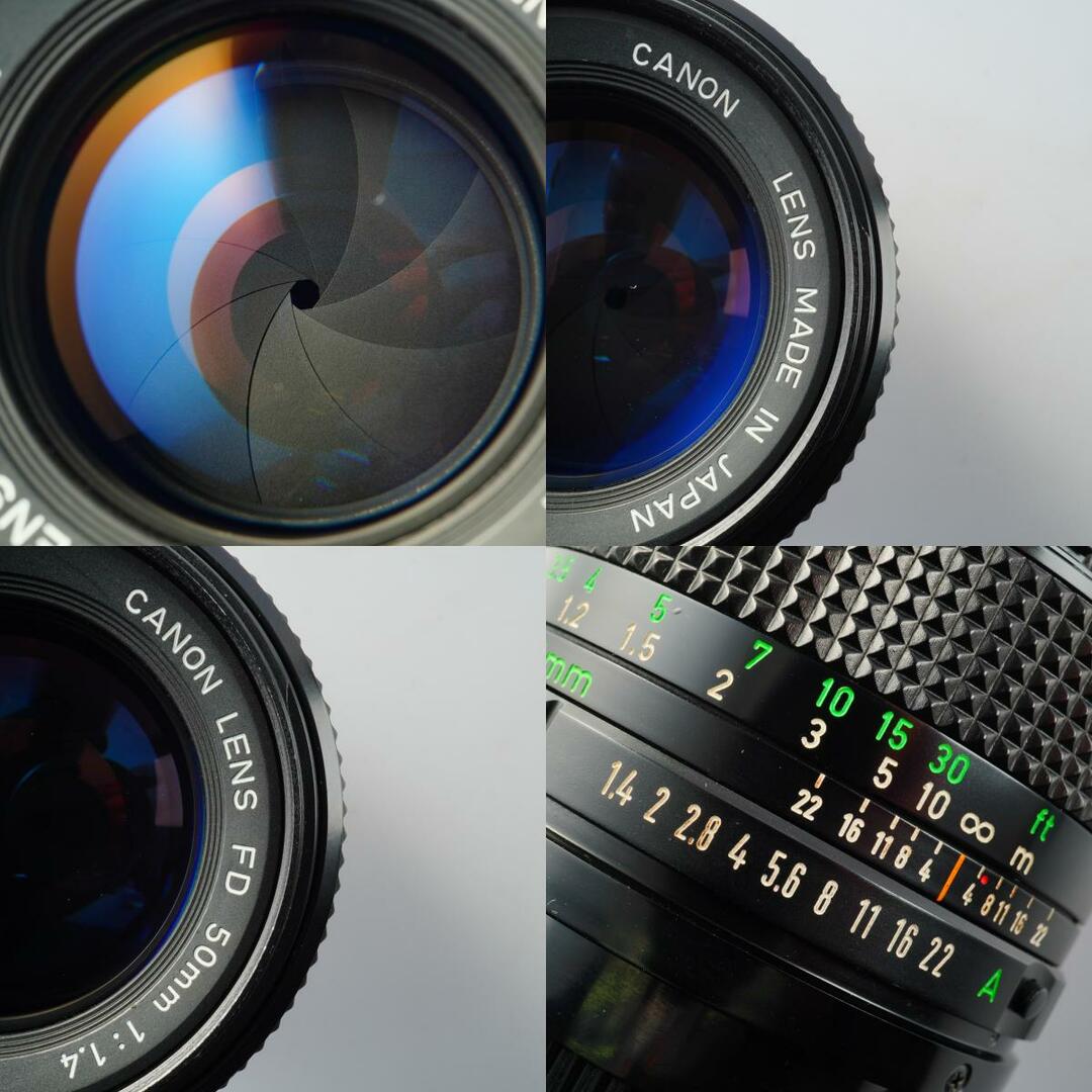 Canon - 【ジャンク】 Canon キヤノン FD 50mm F/1.4 単焦点レンズの