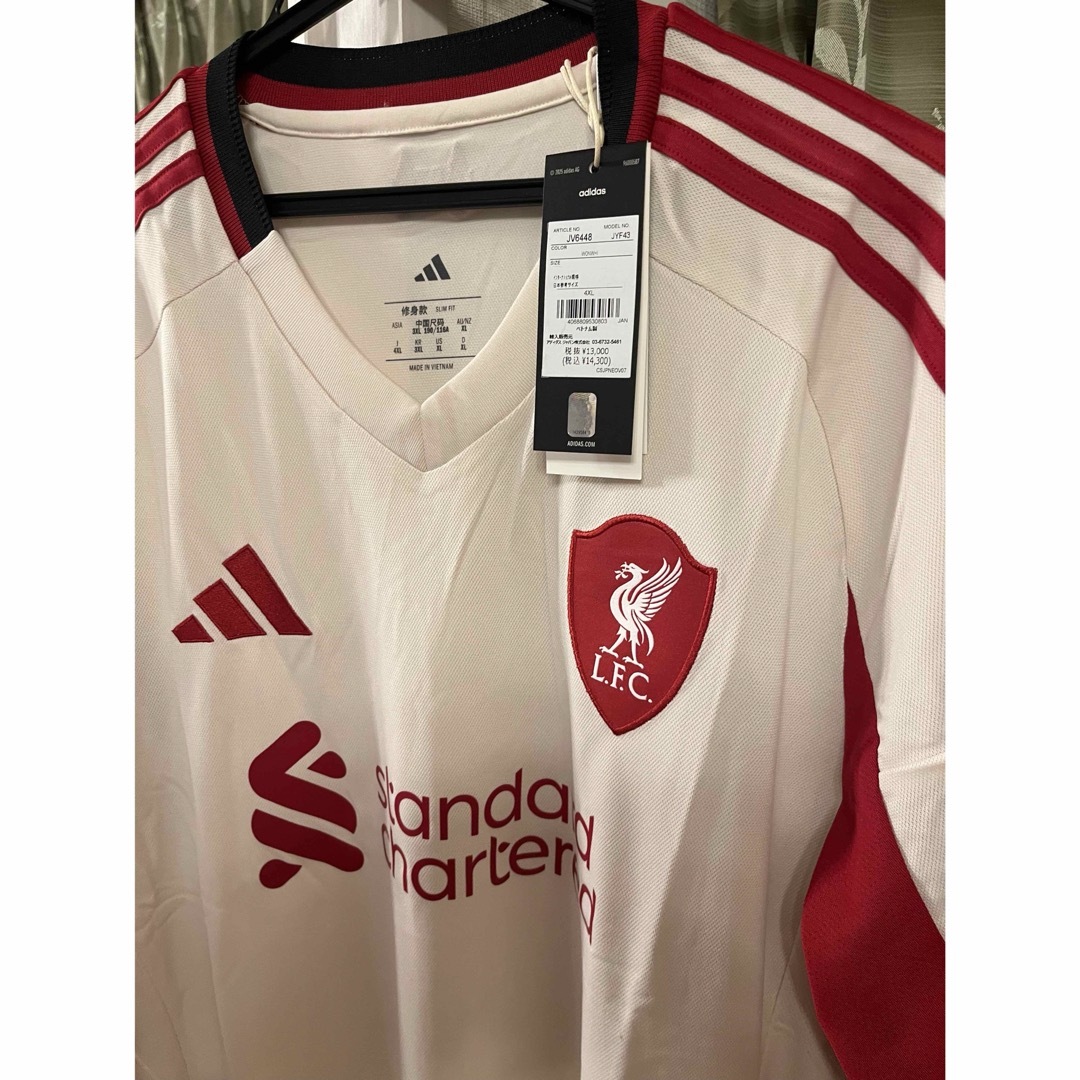 adidas - 【新品未使用】リバプールFC 25/26 長袖 アウェイ ジャージー