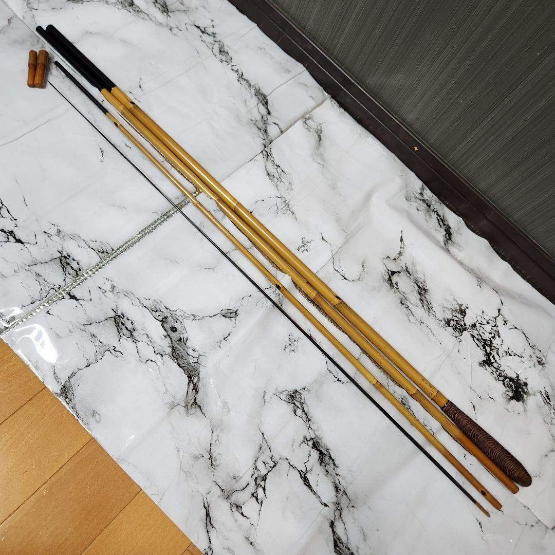 逸品】和竹 紀州 へら竿 日本号 水玉作 10.3尺の通販 by ぽぬ's shop