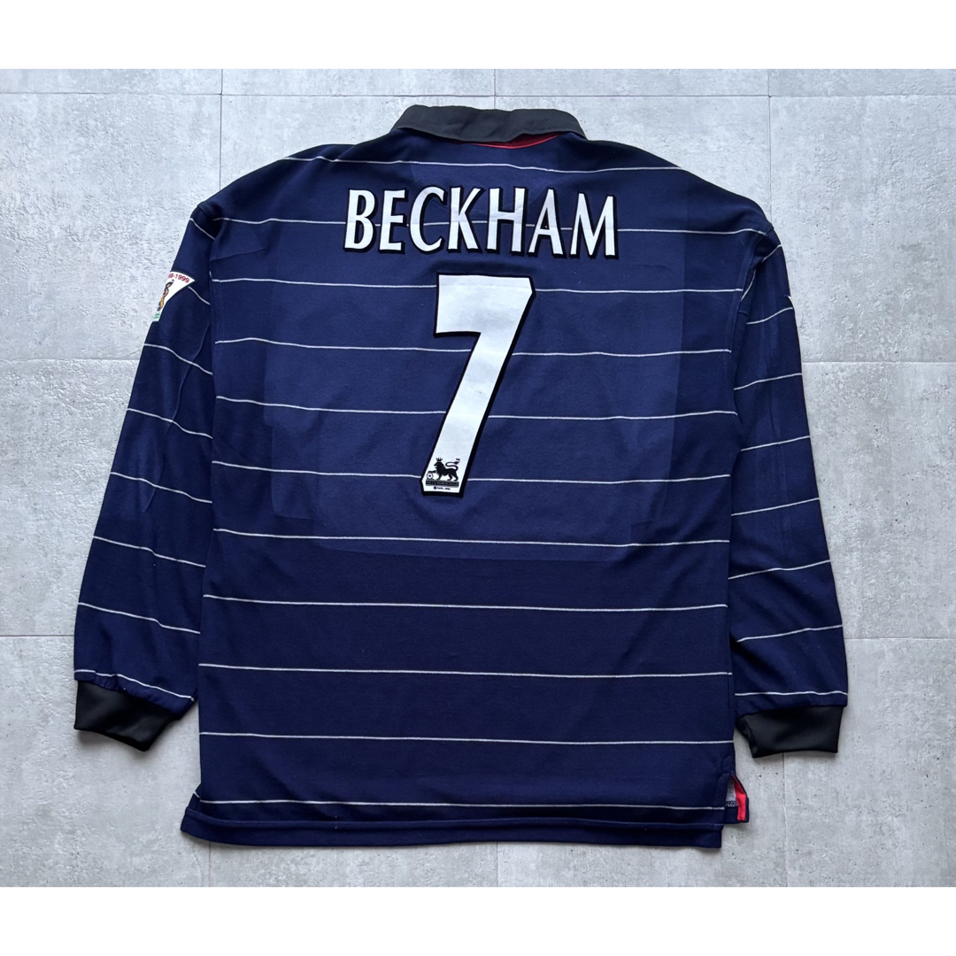 UMBRO - 99-00 ベッカム マンチェスターユナイテッド 長袖ユニフォーム