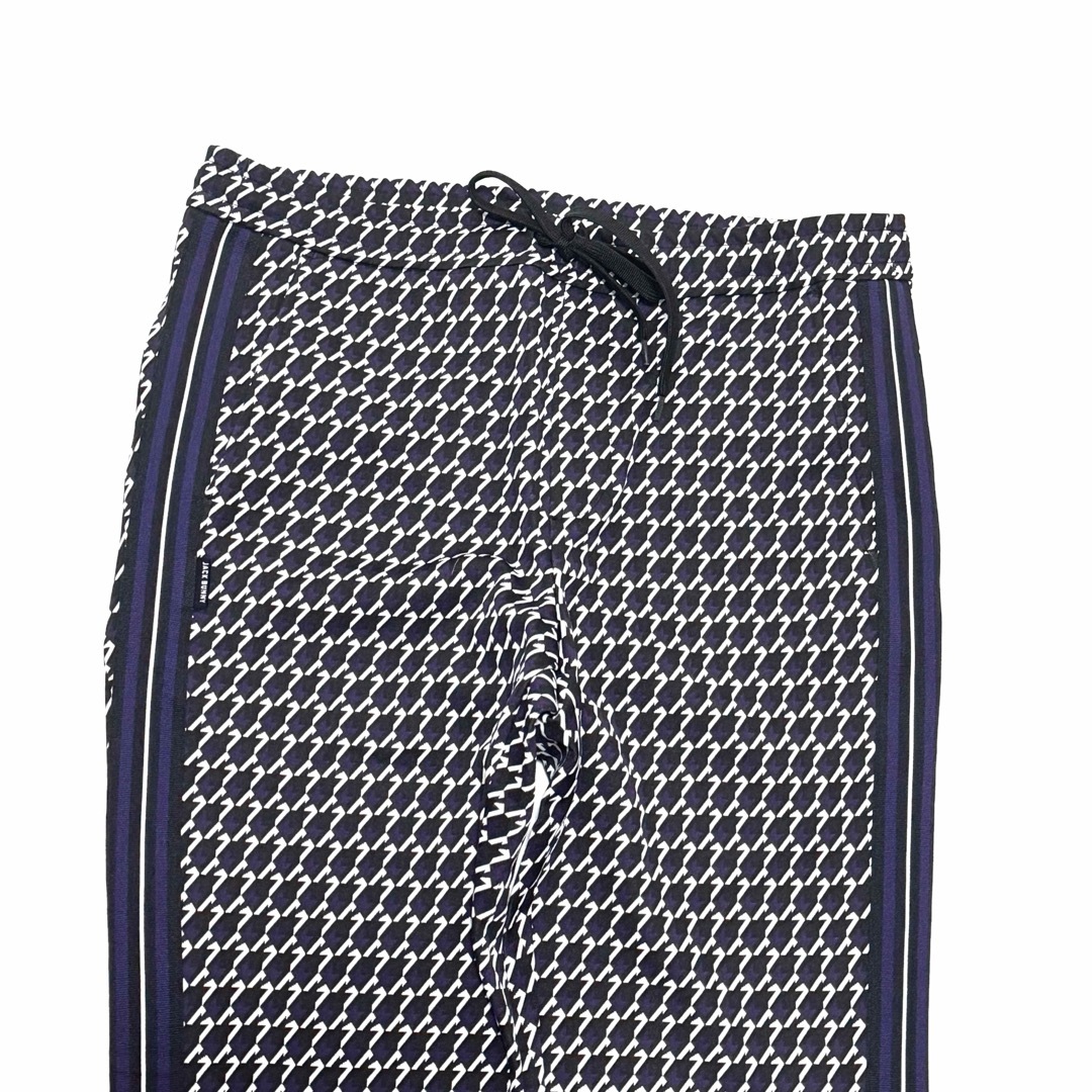 JACK BUNNY!! - 極美品 ジャックバニー 幾何学柄 パープル系 ゴルフ