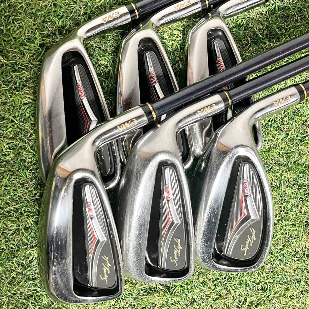 ENA - ENA SUPER LIGHT アイアンセット 6本 メンズ R 右 エナ スーパー