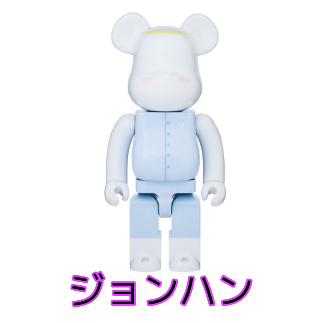 新品【ジョンハン】seventeen BE@RBRICK ベアブリック 400%の通販 by 2