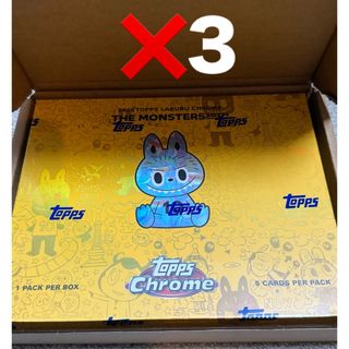 Topps - Topps Chrome 10周年記念ボックス ラブブ 3BOX 新品未開封の