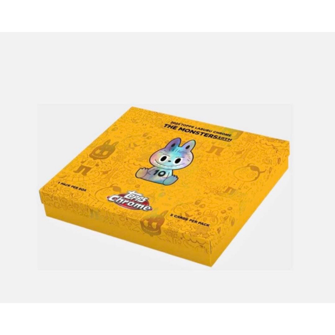 Topps Chrome 10周年記念ボックス ラブブ 1BOX 新品未開封の通販 by
