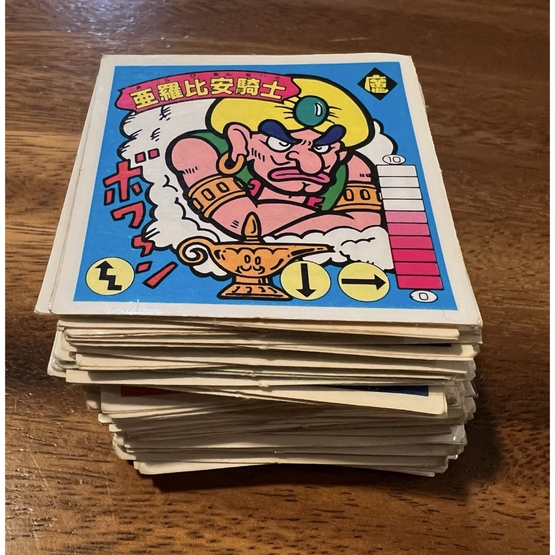 Kanebo - ガムラツイスト ラーメンばあ カネボウ 当時物 シール 63枚