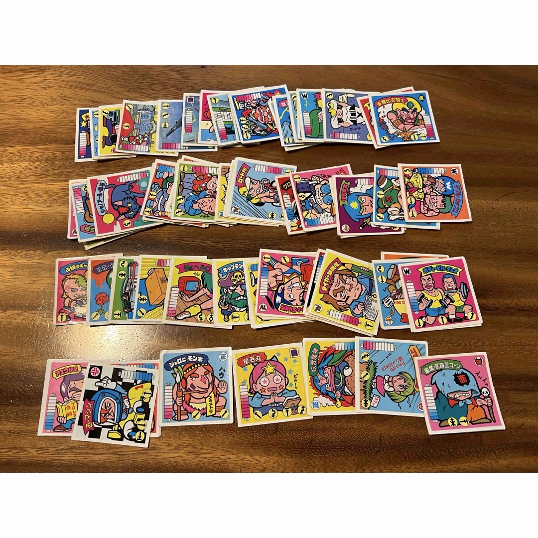 Kanebo - ガムラツイスト ラーメンばあ カネボウ 当時物 シール 63枚