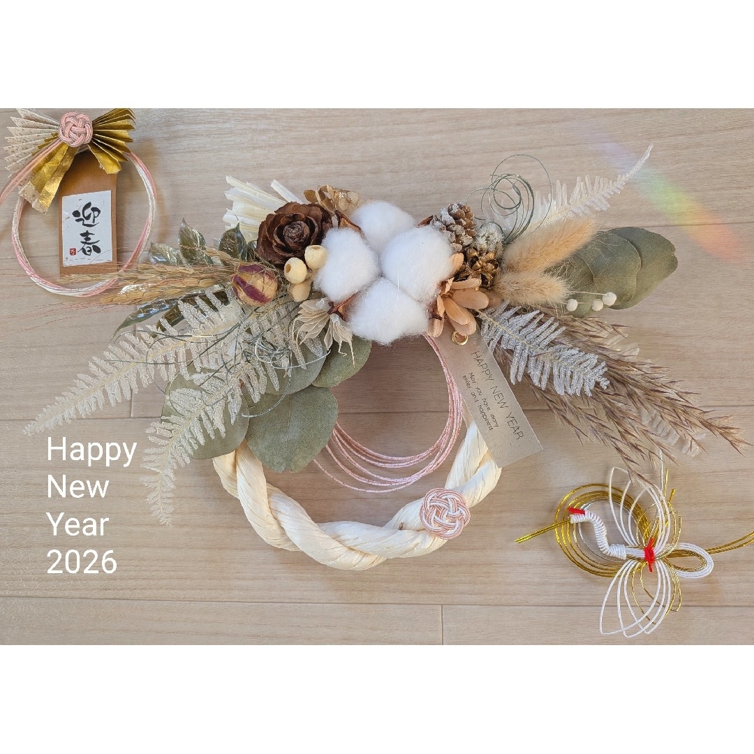 2026年 しめ縄飾り しめ縄リース 開運 1点限りの通販 by bell flower