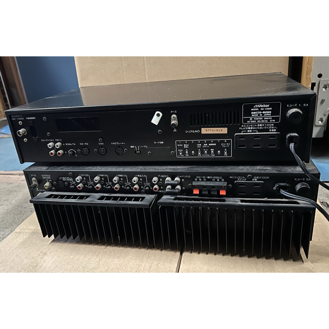 Victor MA-200 ミキサーアンプ &GK-C800 音楽コントローラーの通販 by