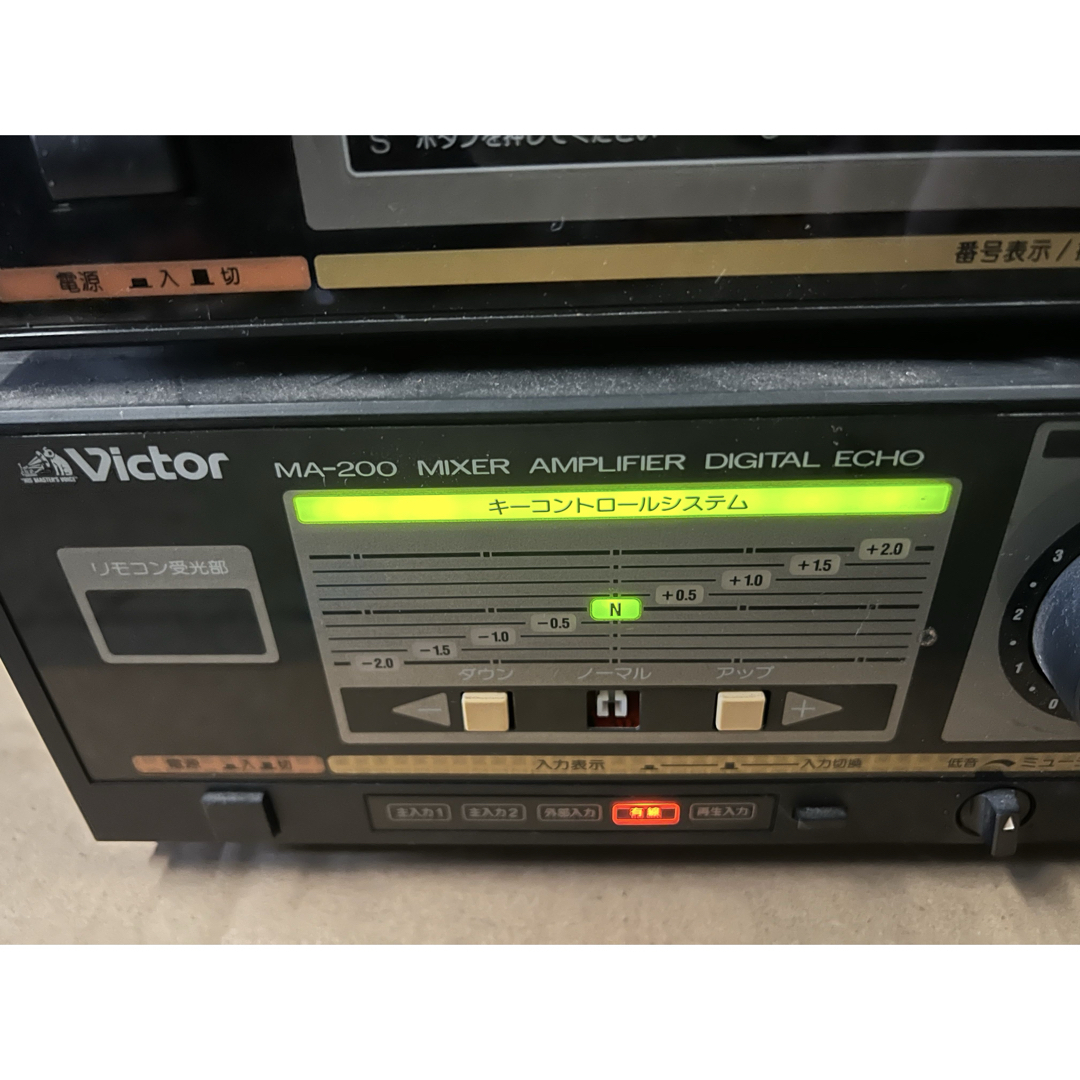 Victor MA-200 ミキサーアンプ &GK-C800 音楽コントローラーの通販 by
