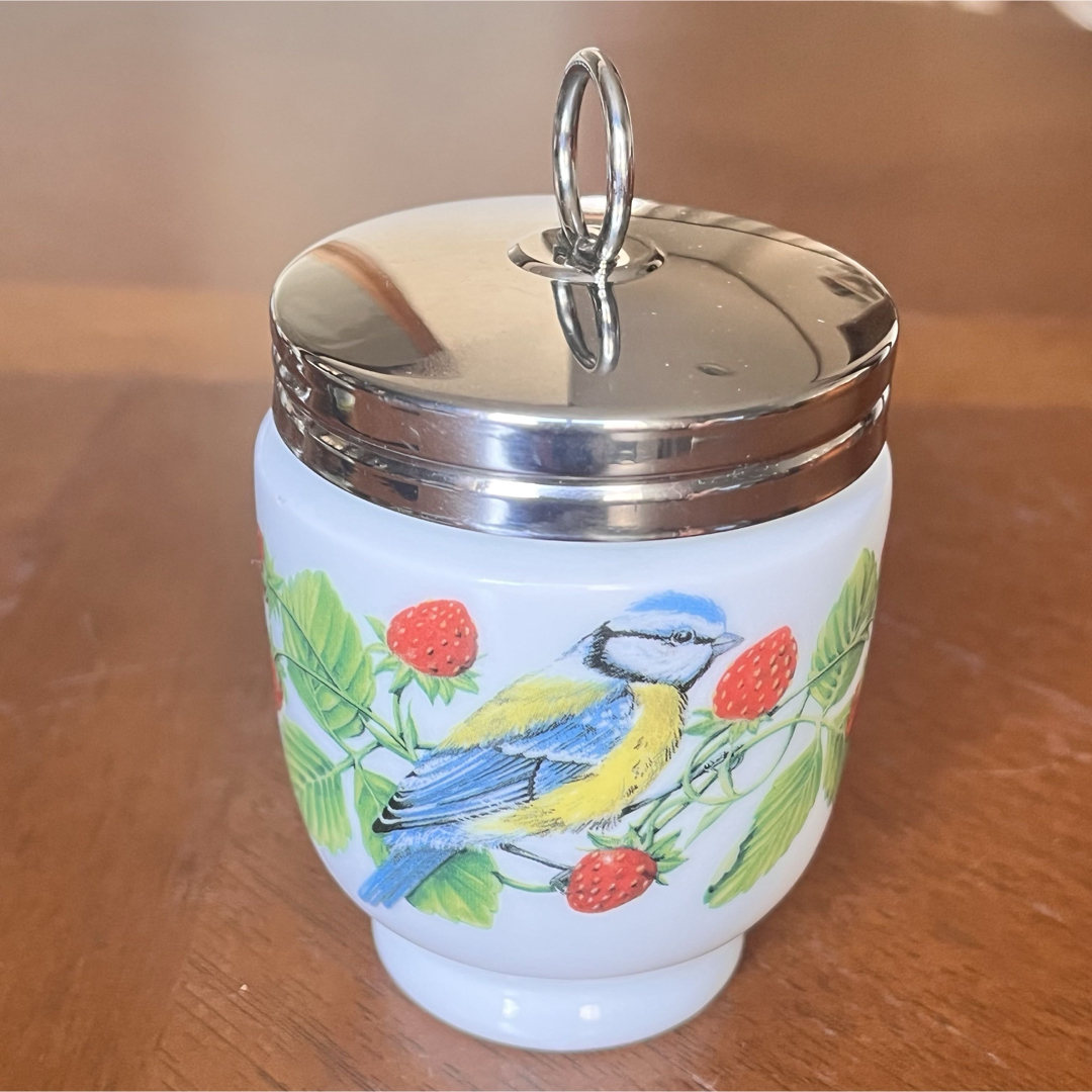 Royal Worcester - 【希少品】英国製 ロイヤルウースター☆赤い実と鳥