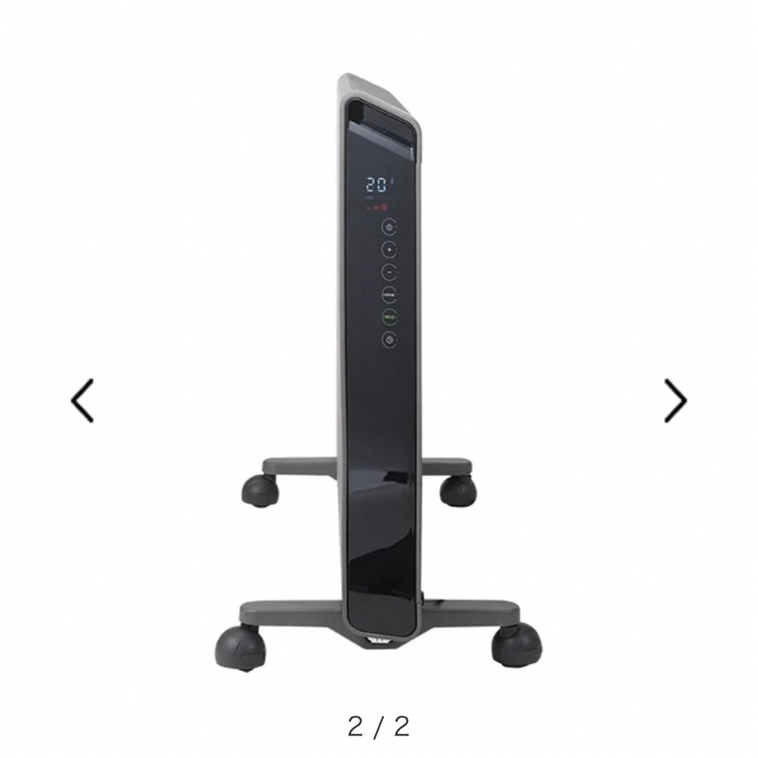 DeLonghi - デロンギオイルレスコンベクターヒーター 1200W 鉄筋10畳の