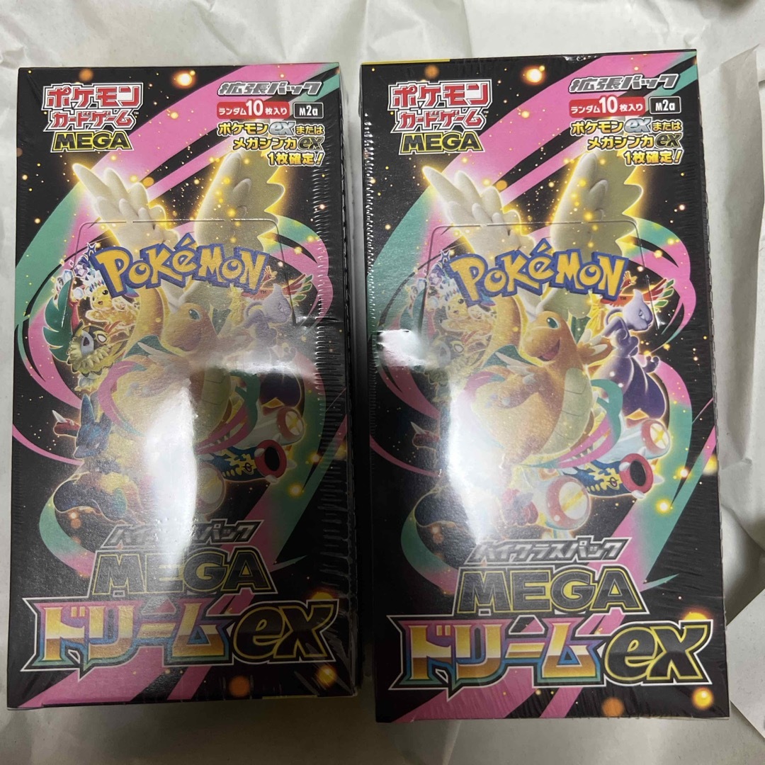 ポケモン - ポケモンカードゲーム MEGAドリームex 2箱シュリンク