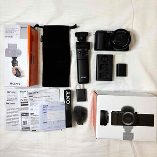 SONY - SONY ZV-E10 レンズキット シューティンググリップ 充電器の