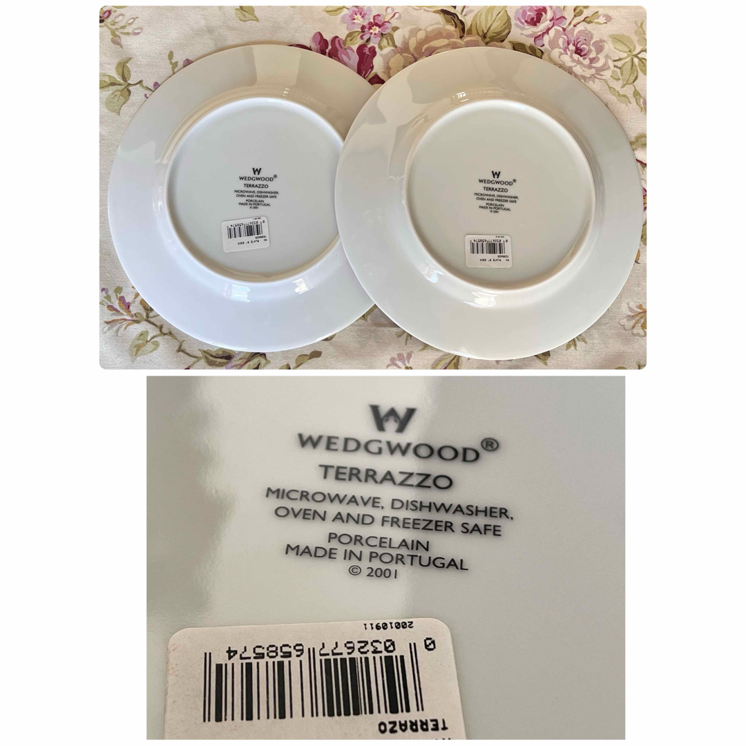 新品】ポルトガル製 ウェッジウッド☆テラッツオ☆プレート2枚