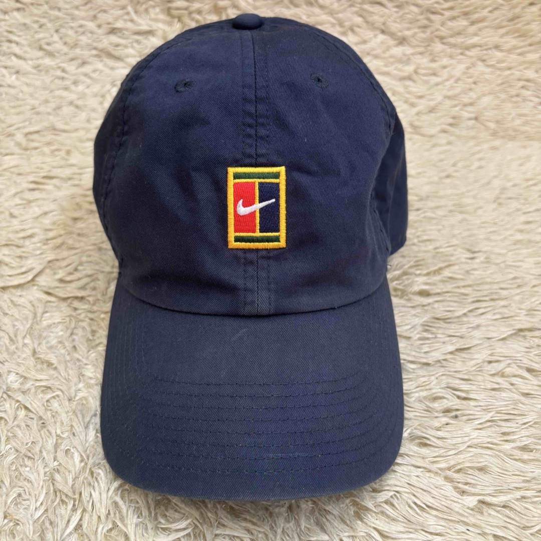 NIKE - NIKE ナイキ テニスライン 90's復刻 キャップ 帽子 ネイビーの