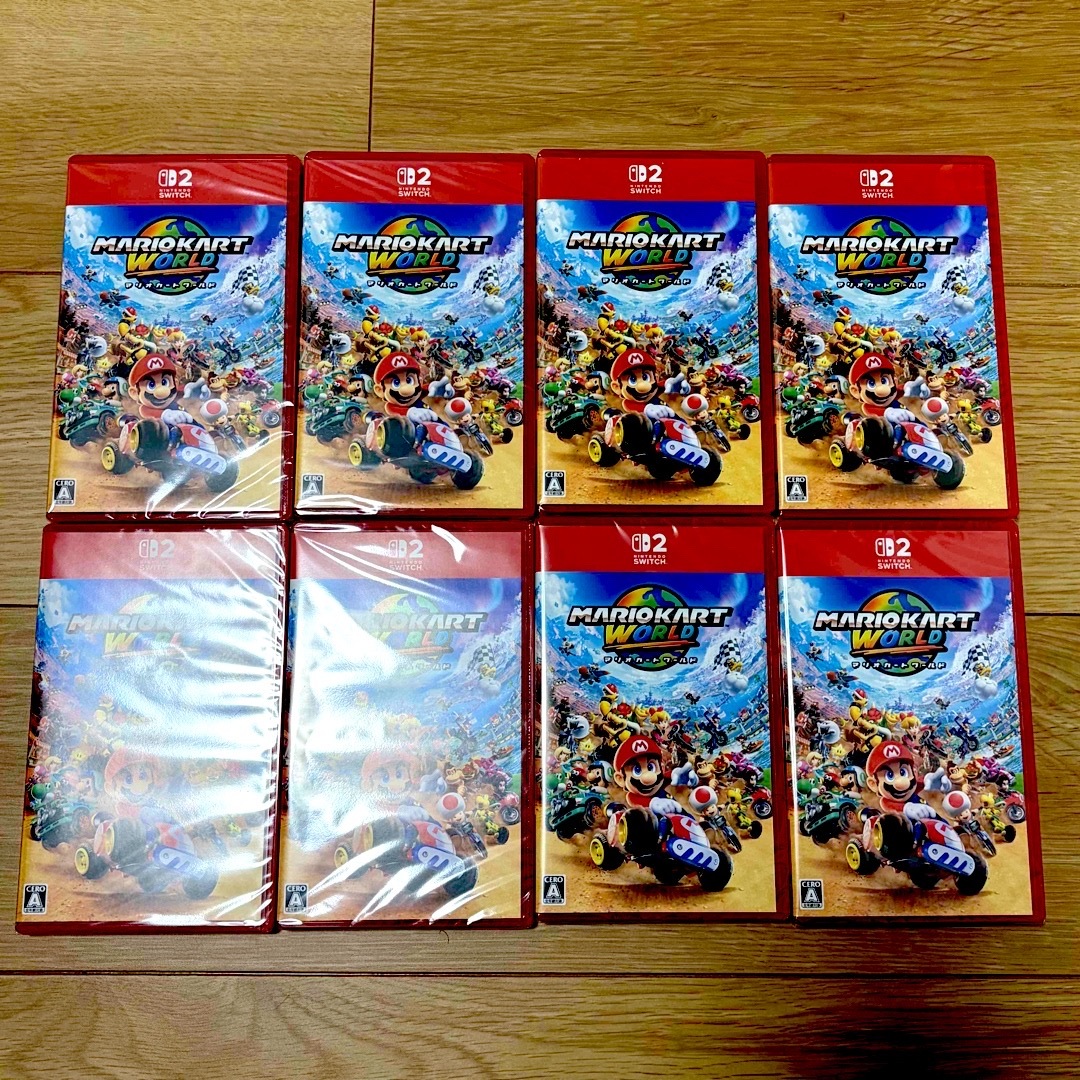 新品】MARIOKART WORLD マリオカートワールド 8本セットの通販 by た