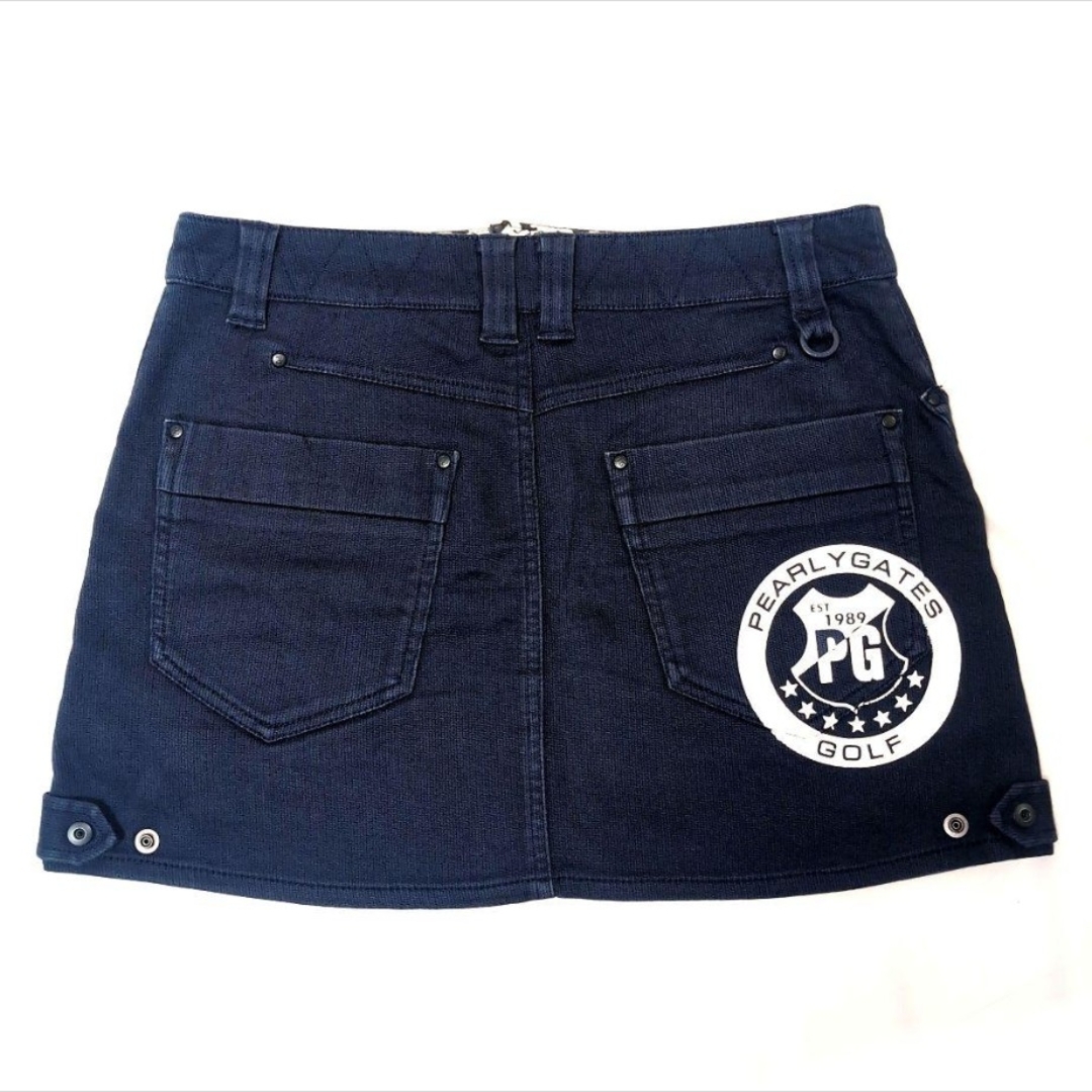 PEARLY GATES - PEARLY GATES パーリーゲイツ ゴルフ スカート ミニ