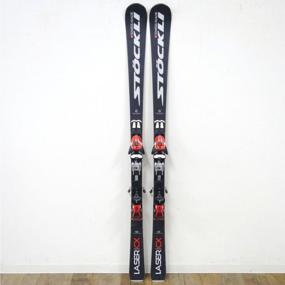 ストックリー STOCKLI LASER CX 163cm ビンディング SALOMON SP12