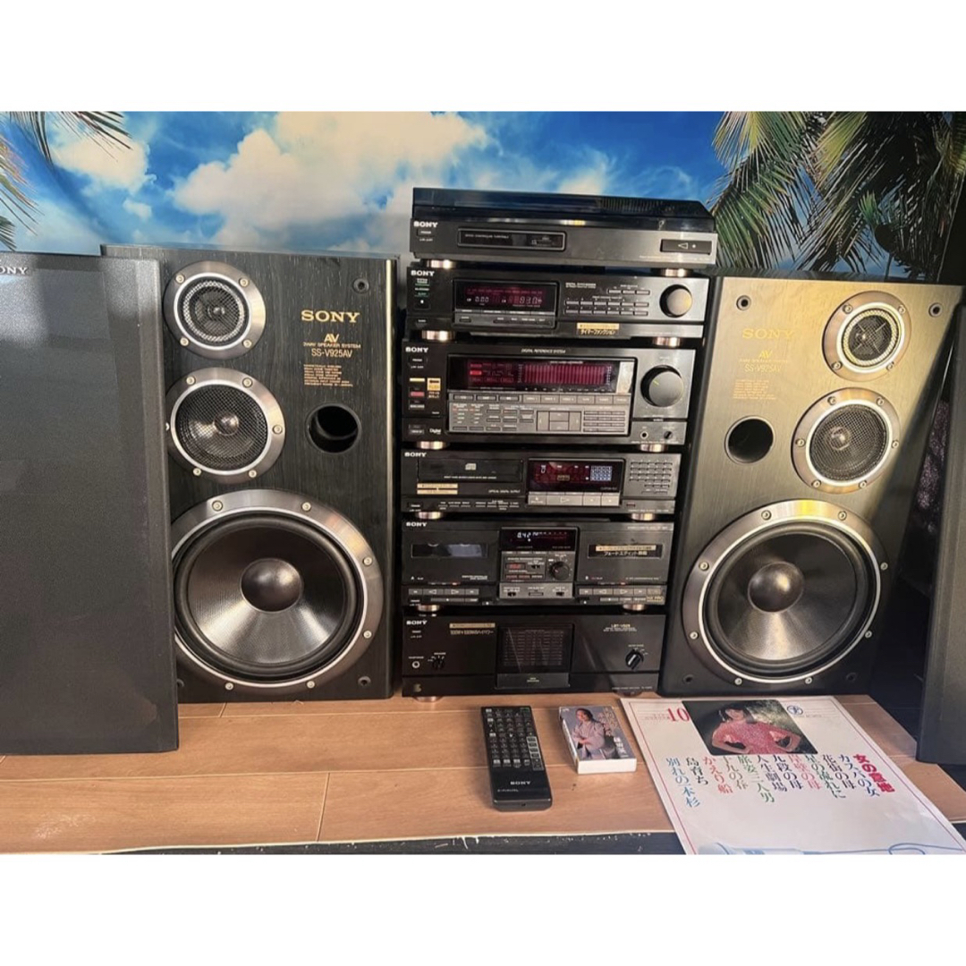 SONY - 希少内蔵BT変更可能SONYリバティ LBT-V925 中古品レコード付き