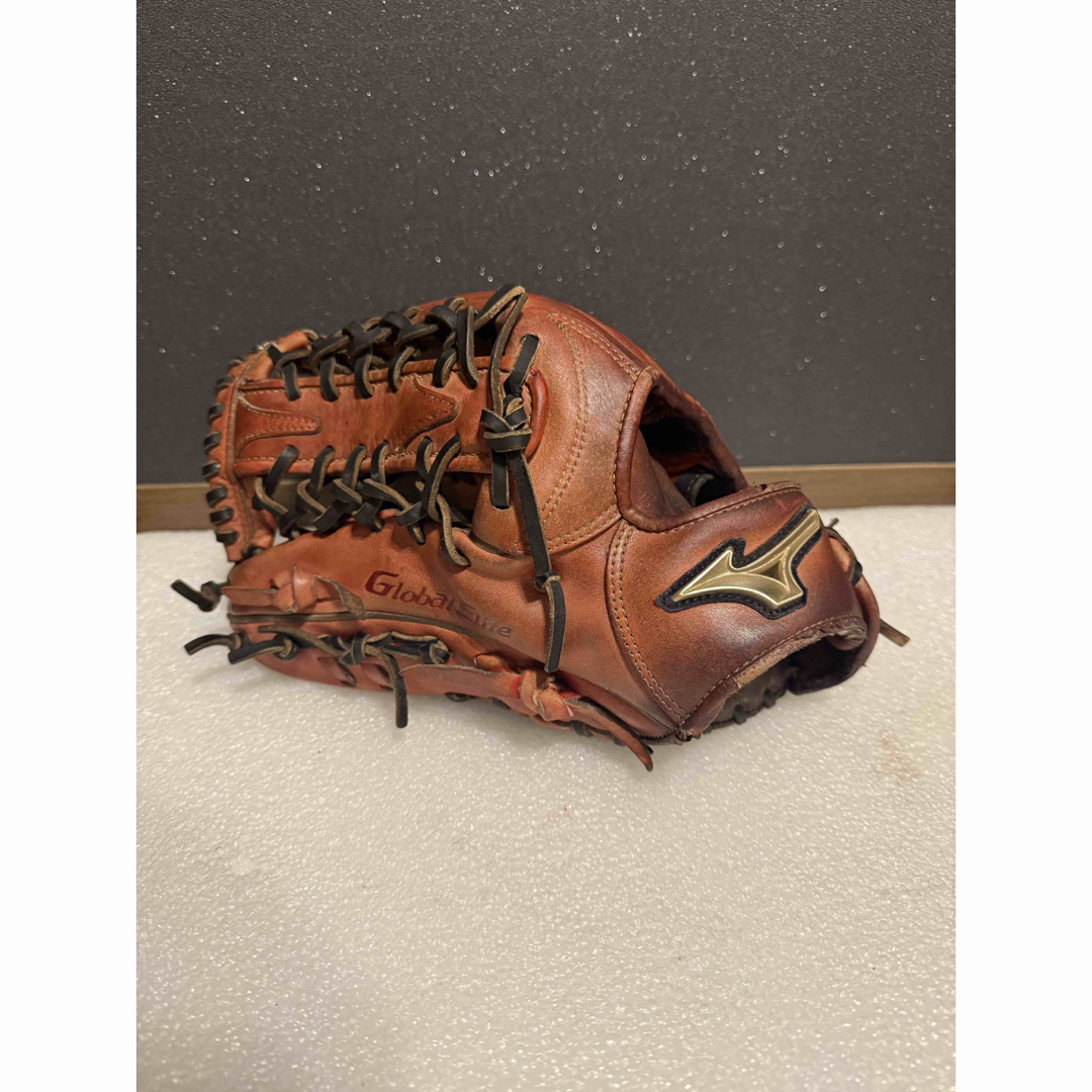 MIZUNO - ☆美品☆ ミズノ グローバルエリート 硬式外野手 革質◎ 良型