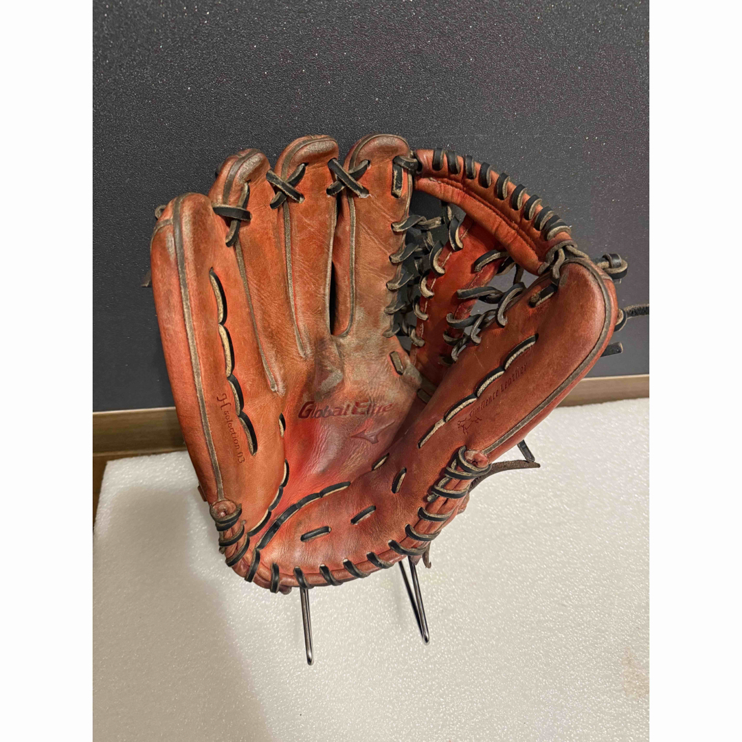 MIZUNO - ☆美品☆ ミズノ グローバルエリート 硬式外野手 革質◎ 良型