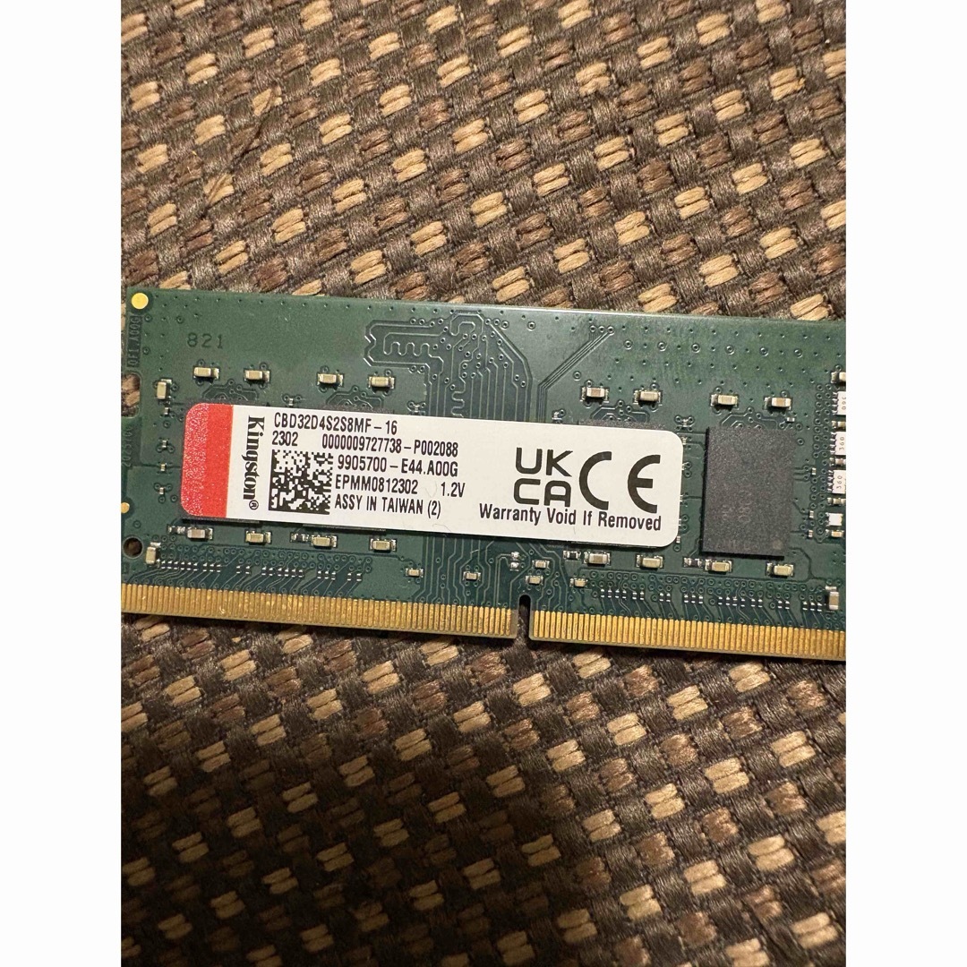Kingston - DDR4 3200 16GBメモリ ノート ミニPC用の通販 by いな/109